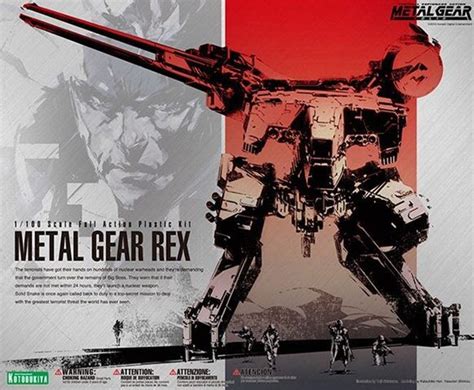 metal gear rex box art|Shinkawa artworks decorate the boxes of Kotobukiya Metal Gear .